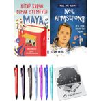 Kitap Kurdu Olmak İstemeyen Maya ve Neil Armstrong Ay'a Ayak Basan İlk İnsan