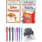 Kitap Kurdu Olmak Istemeyen Maya ve Şeker Portakalı 2li Set