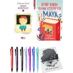 Kitap Kurdu Olmak Istemeyen Maya ve Şipşak Bilmeceler 1 2li Set