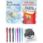 Kitap Kurdu Olmak Istemeyen Maya ve Suda Kaybolmak 2li Set