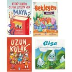 Kitap Kurdu Olmak Isteyemeyen Maya - Uzun Kulak - Bekleyen Ailesi (Çişe Hediye)