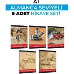 Kitap Merkezi Almanca Hikaye A1 Seviyesi 5 Li Set KAPADOKYA YAYINLARI Ciltli Normal Boyut Eğlenceli Okuma