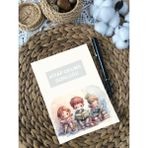 Kitap Okuma Günlüğü Junior Mdl 04 / Ajandası / Defteri / Okumanı Planla / Reading Planner - Renkli - Zımbalı - A9