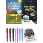 Kitap Okuma Günlüğüm ve Bay Tekir ve Onun Tuhaf Kuralları 2'li Set + Hediyeli