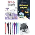 Kitap Okuma Günlüğüm ve Bulutlara Şiir Yazan Çocuk 2li Set