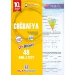 Kitap Puan Yayınları 10. Sınıf Coğrafya Yaprak Test