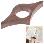 Kitap sayfası tutucu, 22 mm başparmak kitap tutucu, ceviz ağacından başparmak ayraç, kitap severler için, kitap kurdu için hediye, kütüphane hediyesi