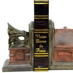Kitap Stopper Gramafon & Pikap Dekoratif Hediyelik