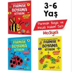 Kitap Yükselen Zeka 3-6 Yaş Parmak Boyama Kitabım Seti