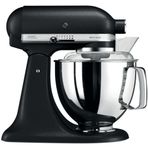 Kitchen Aid 5KSM175PSEBK Cast İron 300 W 10 Kademeli 4.8 lt Hazneli Mutfak Robotu Siyah