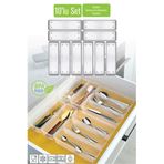 Kitchen Beauty 10’lu Modüler Kaşıklık Seti - Mutfak Düzenleyici Çekmece İçi Organizer