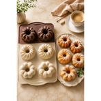 Kitchen Beauty 6 Bölmeli Silikon Kek Kalıbı Çikolata Ve Kurabiye Kalıbı Yanmaz Isıya Dayanıklı