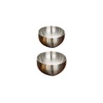 Kitchen Design Lab 16 cm - 18 cm 18/10 (304) Paslanmaz Çelik Cidarlı Çırpma ve Karıştırma Kapları