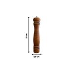 Kitchen Design Lab Ahşap Gövdeli Tuz Karabiber Değirmeni Kahverengi Büyük Boy 31 CM 2’li Set