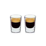 Kitchen Design Lab Espresso Fincanı, 160 ml, Cam, 2 Adet