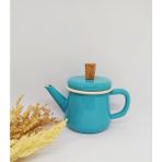 Kitchen Ebruliemaye 850 ml Turkuaz Bitki Çayı Demliği