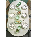 Kitchen Life 14 Parça 6 Kişilik Ivy Kahvaltı Takımı-Lüx Kahvaltılık Sunum Seti Tabağı