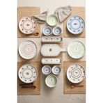 Kitchen Life 15 Parça 6 Kişilik Premium Anatolian Kahvaltı Takımı Kahvaltılık Sunum Seti Stackable Tabak Seti