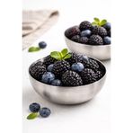 Kitchen Life 2'li Stainles Steel Sofra Sunum Kahvaltılık Paslanmaz çelik Çerezlik Kase