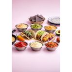 Kitchen Life 6'lı Stainles Steel Reçellik Sosluk Kahvaltılık Paslanmaz çelik Sunum Seti