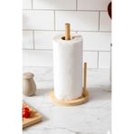 Kitchen Life Bambu Yuvarlak Kağıt Dik Havluluk 14 cm Pratik Kullanım Ergonomik Mutfak Havluluğu