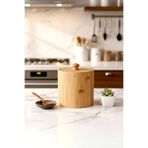 Kitchen Life Pisa Bambu Tekli Baharat Kavanoz 10x12 cm