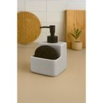 Kitchen Life Rueza Süngerli Tezgah Üstü Mutfak Banyo Sıvı Sabunluk Takımı 400 Ml - Mutfak Sabunluk Seti