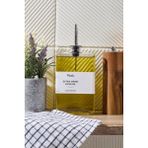 Kitchen Line Molivet Gümüş Kapak Cam Yağdanlık Sosluk Sirkelik 350 Ml Sticker Hediyeli