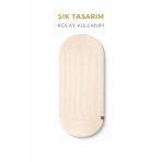 Kitchen Line Oval Hasır Runner 30X80 Cm | Şık Dekoratif Masa Örtüsü & Sofra Düzeni