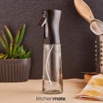 Kitchen Line Sprey Yağdanlık Sıvı Yağ Spreyi Yağlık Air Fryer Da Yağ Tasarruf Edin Zeytinyağı Için Siyah 225ML
