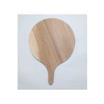 Kitchen Mania 30 Cm Ahşap Tek Parça Bazlama Tahtası-kenarları Inceltilmiş-lahmacun Pide Fırın Küreği