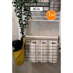 Kitchen Store Asılabilir Havlupan Düzenleyici Havluluk Kurutma Sepeti Tuvalet Kağıdı Organizeri 1 Adet KANGURU