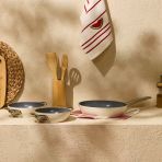 Kitchen Toscana Chef 3 Parça Seramik Tava Sahan Seti