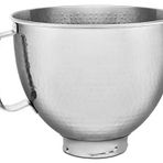 Kitchenaid 4, 8 L Stand Mikser KSM156 İçin Paslanmaz Çelik Kase Hammered-BHM