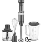 KitchenAid 5KHBV83EDG Charcoal Grey El Blender Seti