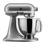KitchenAid 5KSM175PS Contour Silver-ECU Artisan 4.8 lt Stand Mikser