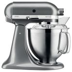 KitchenAid 5KSM185PS Artisan Medallion Silver-Ems Gümüş 4.8 lt Stand Mikser