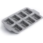 Kitchenaid 8´Li Mini Dikdörtgen Kek Kalıbı - Gri