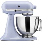 Kitchenaid Artisan Serisi 5 Quart Tilt Head Stand Mixer With Pouring Shield KSM150PS, Lavender Cream Cream - Siyah