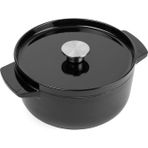 Kitchenaid Cast Iron 22 Cm/3,3 L Kapaklı Güveç Tenceresi, Yüksek Kaliteli, Sağlam Ve Uzun Ömürlü, Kı