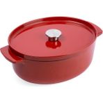 Kitchenaid CC006063 Oval Döküm Demir Tencere 30 cm / 5,6 L Empire Kırmızı