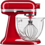 Kitchenaid KSM3306XCA Artisan Mini Tasarım Serisi 3.5 Quart Tilt-Head Stand Mixer, Candy Apple Red - Siyah