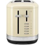 Kitchenaid Manuel Kontrollü 2 Dilim Ekmek Kızartma Makinesi Almond Cream 5KMT2109 - Krem