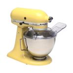 KitchenAid Mutfakaid KSM90PS 300-WATT Ultra Power 4-1/2-Quart Stand Mixer, Majestic Sarı - Siyah
