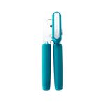 KitchenAid Soft Classic Çok Fonksiyonlu Konserve Açacağı/Şişe Açacağı, 21 cm, Ocean Drive