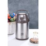 Kitchenboost Cooker 2,5 lt. çelik termos pompalı - çay termosu kah.