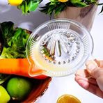 Kitchenboost Emr Sağlığınız Için Cam Limon Sıkacağı -2 Li Limon Sıkacak Renksiz