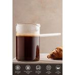 Kitchenboost Tohana Cam Cezve - 2 Li Cam Cezve Seti Takımı Şeffaf