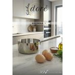 kitchendore Çelik Sütlük 304 Yüksek Kaliteli Çelik Koçerola Yumurta Haşlamak Için Uygun 16 cm