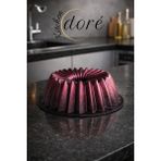 kitchendore Yıldız Tasarım Kek Kalıbı Cherry Red Kalın Döküm Üç Katmanlı Kaplama 575 Gram